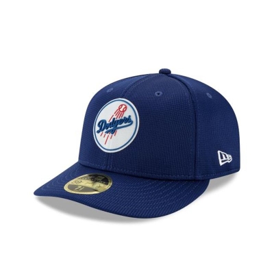 Los Angeles Dodgers Gorra | New Era MLB Clubhouse Collection Low Profile 59fifty Fitted Cap Mexico - Azules